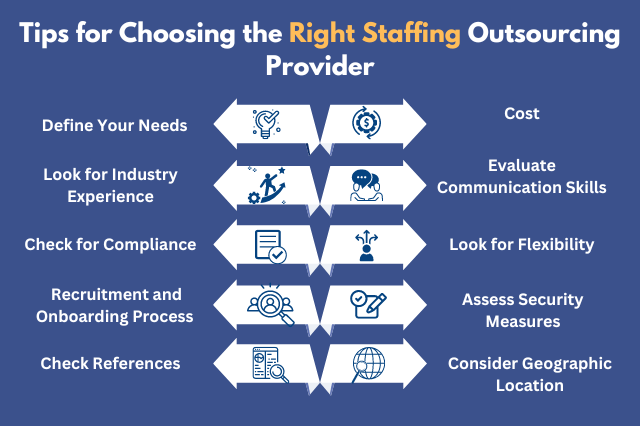 Tips for choosing the right staffing outsourcing provider 