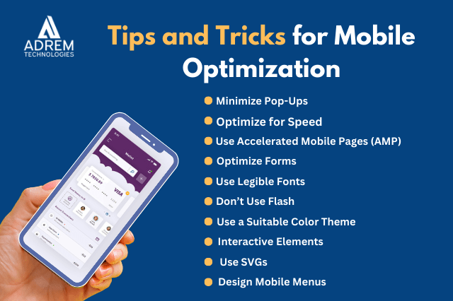 Tips and Tricks for Mobile Optimization 