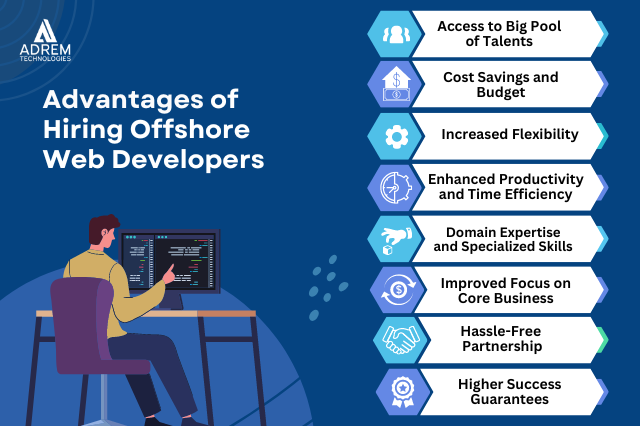 Advantages of hiring offshore web developers