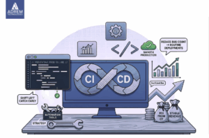 continuous testing ci cd pipeline showing automated testing stages from code commit to deployment ensuring software quality